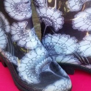 ♠️  Kate Spade Rain Boots - EUC